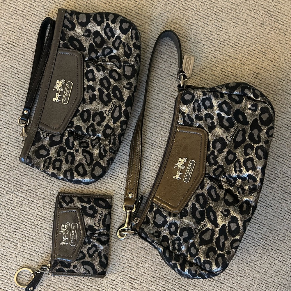 Coach leopard Madison set